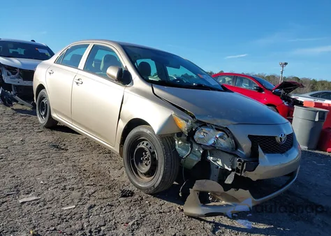 2010 Toyota Corolla Le z USA, uszkodzony, nr VIN 2T1BU4EE2AC535427